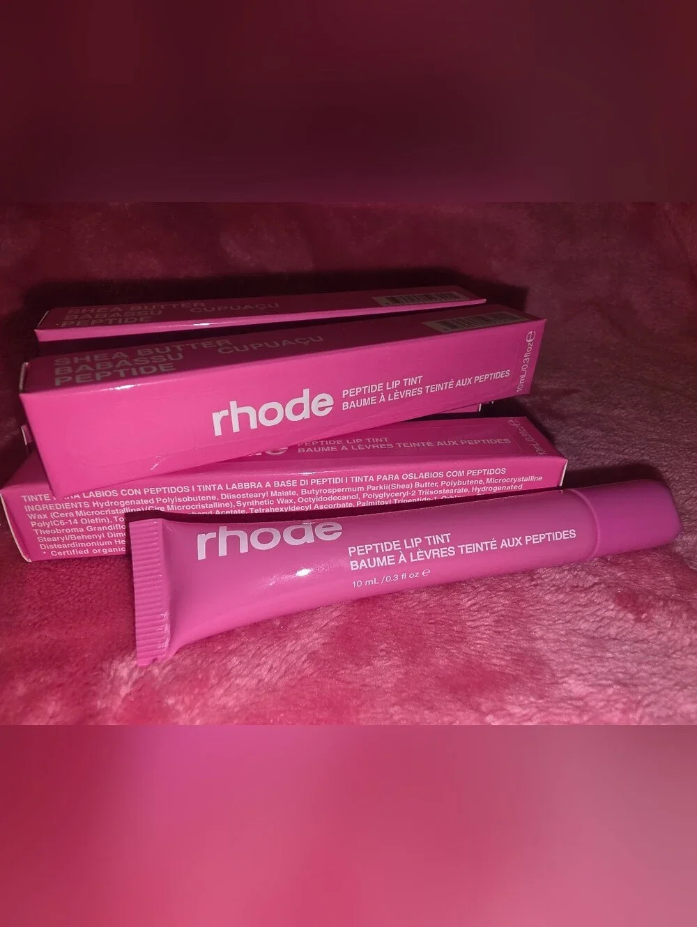 RHODE Peptide Lip Tint In Shortcake